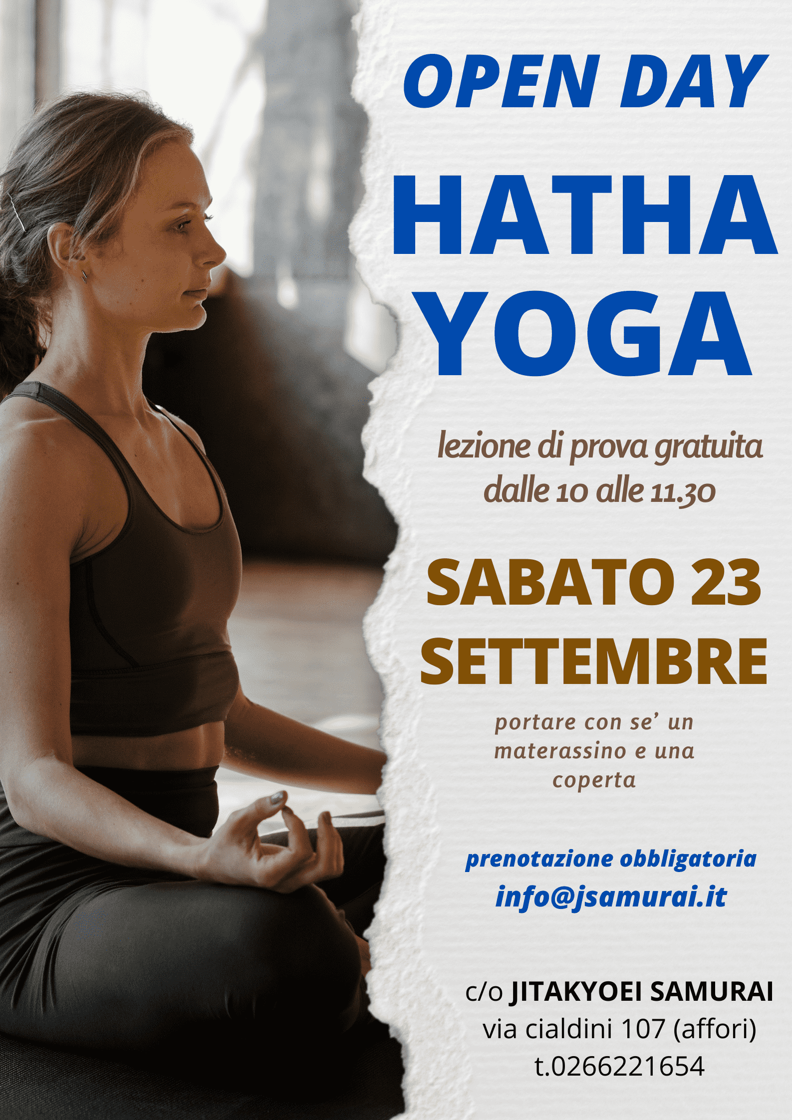 open day yoga settembre